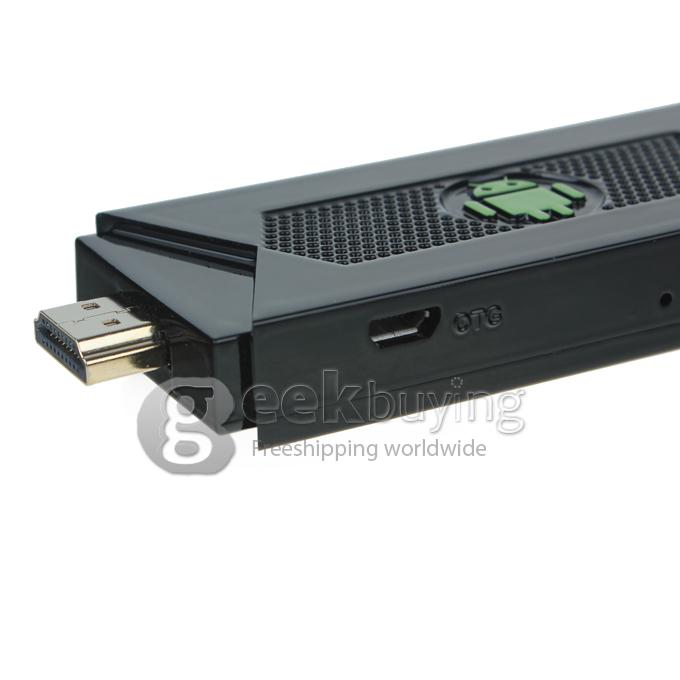 US Plug CS868 Android 4.1 MINI PC TV Box Allwinner A31 Quad-Core CPU 2G/16G HDMI Black