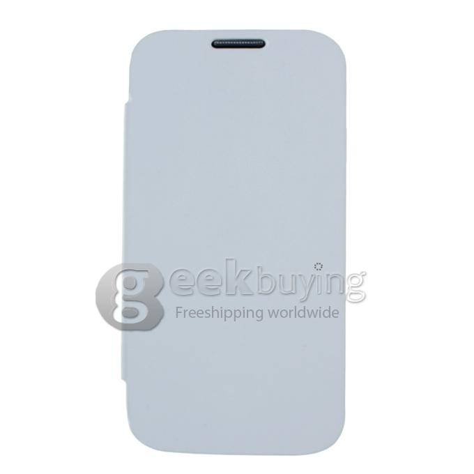 Fashion Luxury Flip Case Battery Back Cover for Samsung Galaxy S4 i9500-White