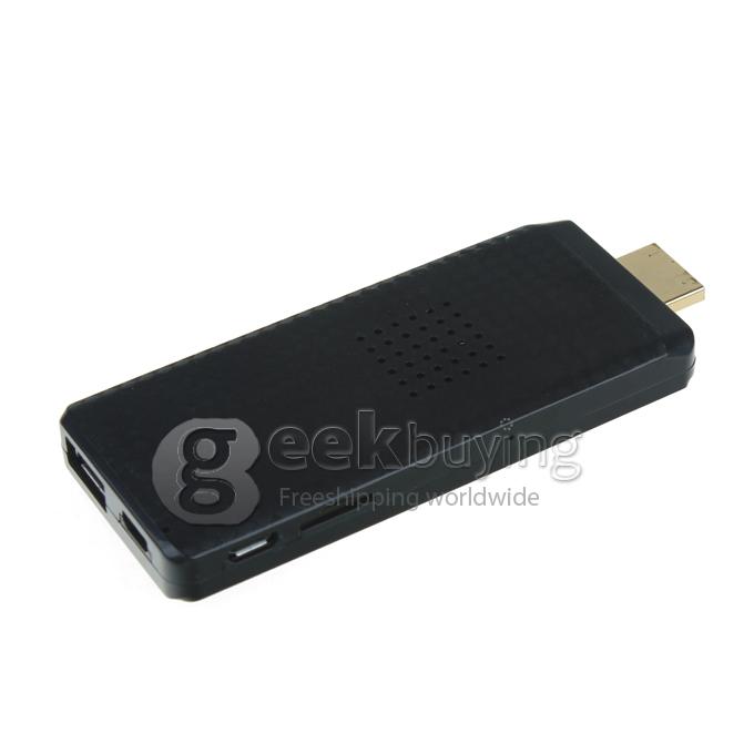 QC802 Quad Core Google Android 4.2 RK3188T 1.4GHz Mini TV BOX Dongle HDMI HDD Player 2G/16G WiFi Bluetooth Black