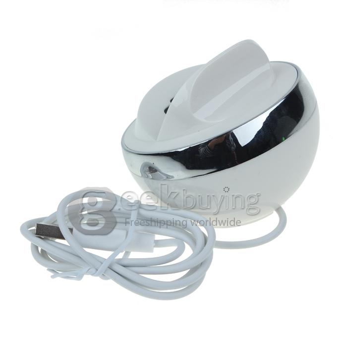 USB Sync Data Charger Dock Cradle for Samsung Galaxy S4 S3 Mini Note 2-Silver