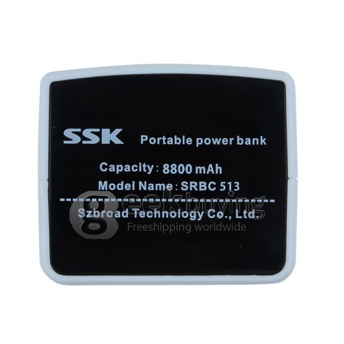 (SSK) SRBC513 8800mAh Universal Power Bank Power Source for Mobile Phone iPhone6 Plus