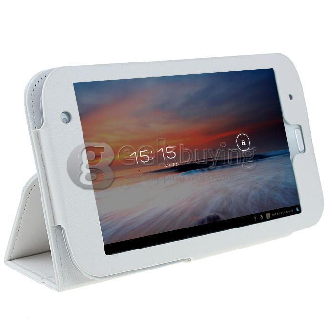 Special Holster for Hyundai T7/T7S 7 inch Android 4.0 Quad Core Tablet PC 1280*800 2GB RAM 16GB White
