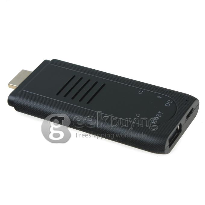MK809III Quad-Core Google Android 4.2 RK3188T 1.4GHz Mini TV BOX Dongle HDMI HDD Player 2G/8G 1080P Bluetooth Wifi Black 
