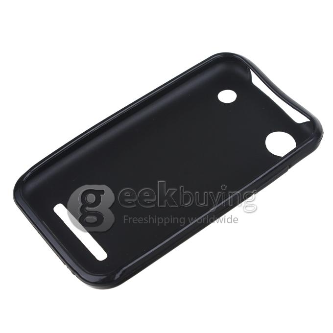 Original Silicon Protect Cover for Lenovo A660 MTK6577 Dual Core Waterproof Dustproof Shockproof Smart Phone-Black