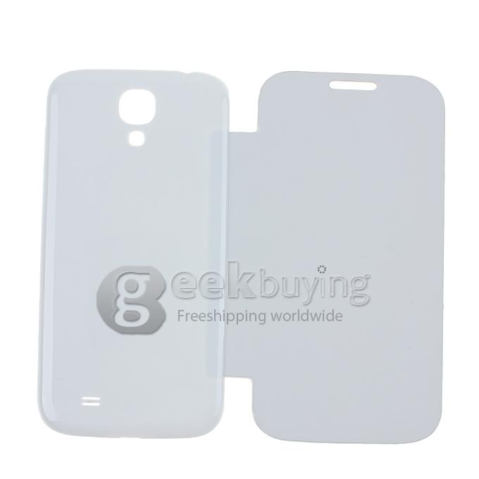 Fashion Luxury Flip Case Battery Back Cover for Samsung Galaxy S4 i9500-White