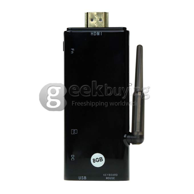 CX-919 RK3188T Quad Core ARM Cortex A9 1.4Ghz Android 4.1 Mni PC TV Box 2G/8G Bluetooth/HDMI Black