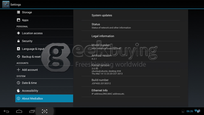 US Plug E-M6 AML8726-MX Dual Core 1.5GHz Android 4.2 Mini PC TV BOX HDMI HDD Player 1G/8G XBMC Preinstalled SPDIF RJ-45 with IR Remote Control