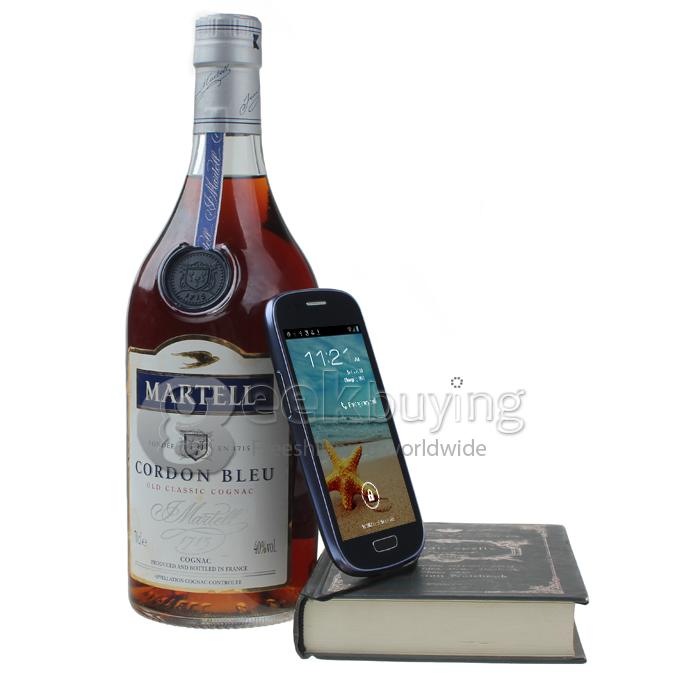 HDC GT-i8190 4.0 Inch WVGA Capacitive Screen MTK6577 Dual Core Smart Phone Android 4.1 OS 5.0MP Camera-Blue