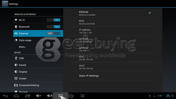 Tronsmart MK908 Google Android 4.2 Mini PC TV Box RK3188 Quad Core 2G/8G BT Black