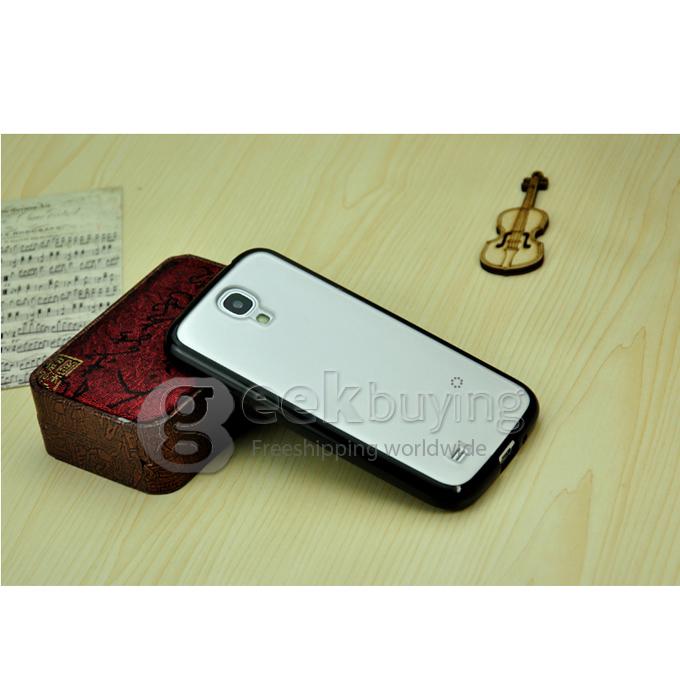 Slim Fit Gel Skin Soft Hard Hybrid Case Cover for Samsung Galaxy S4 S4 i9500-Black