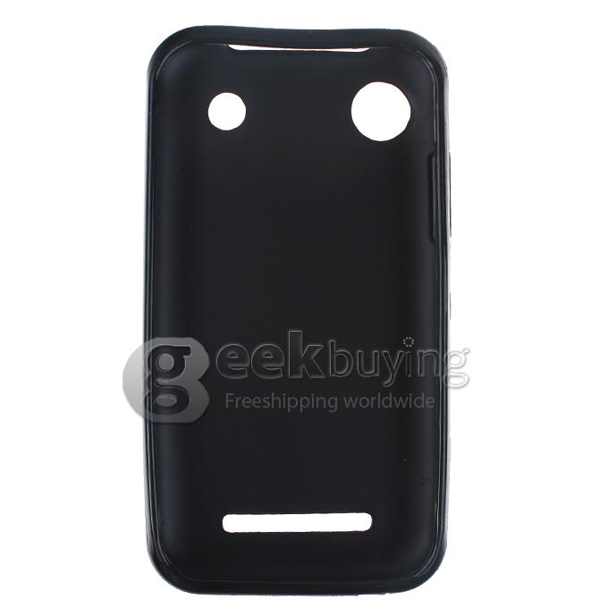 Original Silicon Protect Cover for Lenovo A660 MTK6577 Dual Core Waterproof Dustproof Shockproof Smart Phone-Black