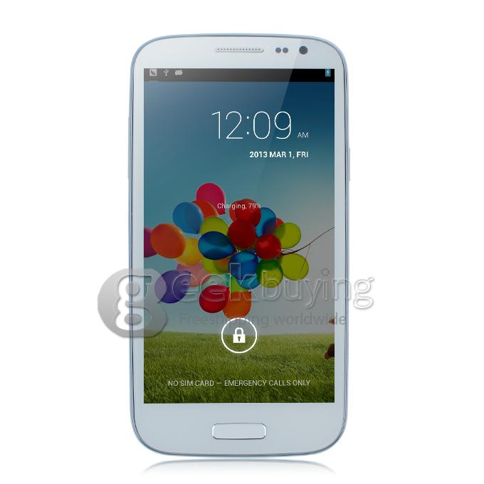 Feiteng H9500+ 5.0 Inch IPS HD Screen MTK6589 Quad Core Smartphone Android 4.2.1 OS 1GB RAM+4GB ROM 12.6MP Camera 3G/GPS-White