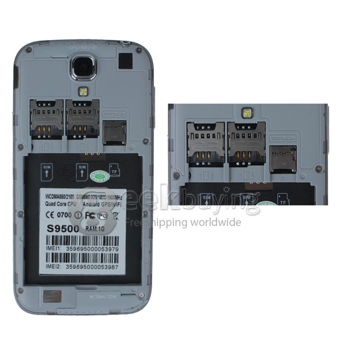 Star S9500 5.0 Inch IPS Screen MTK6589 Quad Core Smartphone 1GB RAM+4GB ROM 12.6MP Camera Android 4.2.1 OS 3G/GPS-Grey