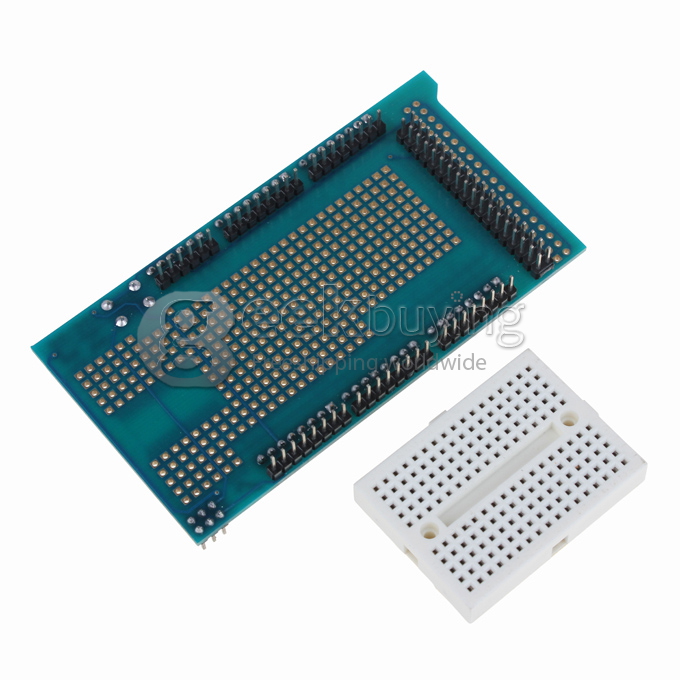 New Prototype Shield ProtoShield V3 + Mini Bread Board For Arduino MEGA