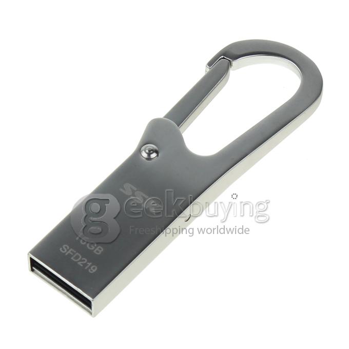 SSK 16GB USB 2.0 USB Flash Drive Flash Disk U Disk With Clip