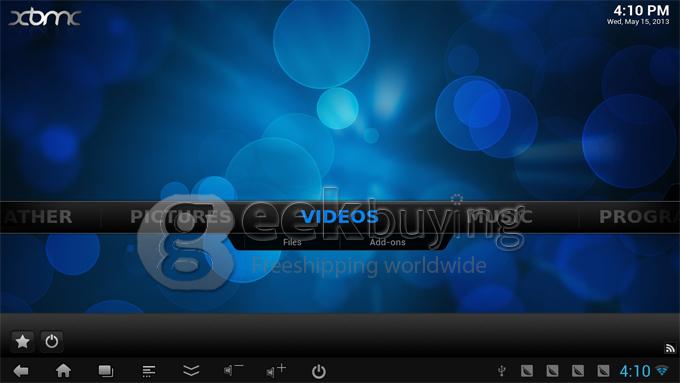 IPazzPort Pearl Dual Core Android 4.1 RK3066 1.6GHz TV BOX Dongle 2.0MP Camera AV Output Ethernet Port +2.4 GHz Wireless Voice Keyboard  