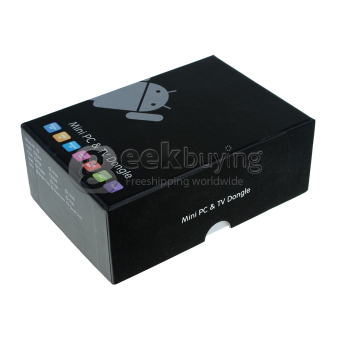 CX-919 RK3188T Quad Core ARM Cortex A9 1.4Ghz Android 4.1 Mni PC TV Box 2G/8G Bluetooth/HDMI Black