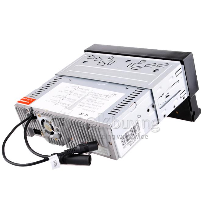 7 Inch 16:9 HD Digital Screen 800*480 1Din Slide Panel Design Car DVD Player(FM,Bluetooth,AV,For IPOD,MP3) 