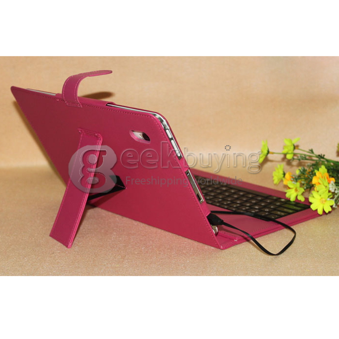Special Keyboard Leather Case Cover for Cube U30 Dual Core/U30GT2 Quad Core Red