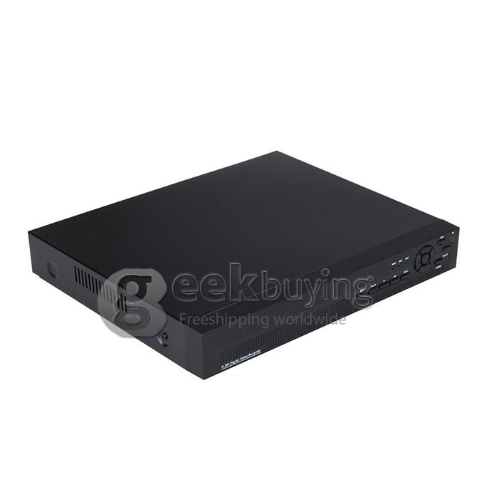 H.264 1/4' Color CMOS Weatherproof Surveillance DVR Kit with 24 LEDs 480TV Lines 3.6mm Lens 4CH CCTV Camera system