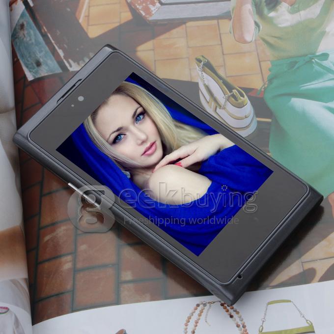 Mini 920 3.5Inch Capacitive Screen SC6820 1.0GHz Smartphone 2.0MP Camera Android 2.3 OS with WiFi/Bluetooth - Grey