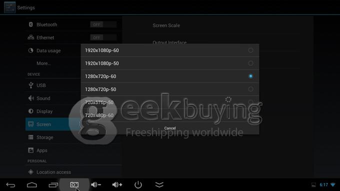 CX-919II GM282 RK3188T Quad Core Google Android 4.2 1.4GHz Mini TV BOX Dongle 2G/8G Dual External WiFi Antenna Bluetooth - Black