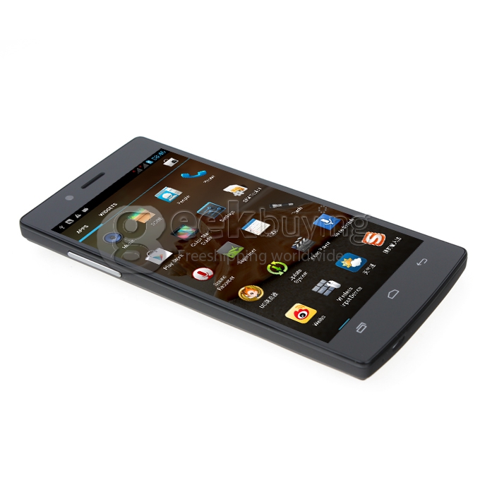 FHD 1080P iocean X7 Youth MTK6589 Quad Core 5.0 Inch IPS Screen Android 4.2 OS 1GB RAM 4GB ROM 8.0MP Camera 3G GPS Black with Free Protector