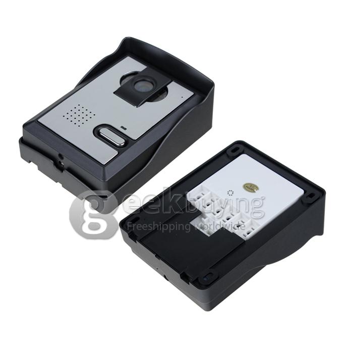 7 Inch Video Door Phone Doorbell Kit 1-Camera 1-Monitor (Calls, Intercom, Unlock, Monitor, Night Vision) - SY801MA11