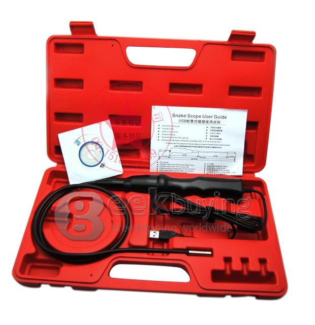 EN-07A 7.2mm Inspection Camera USB 2.0 Digital Waterproof Endoscope with 6 LED Adjustable Brightness