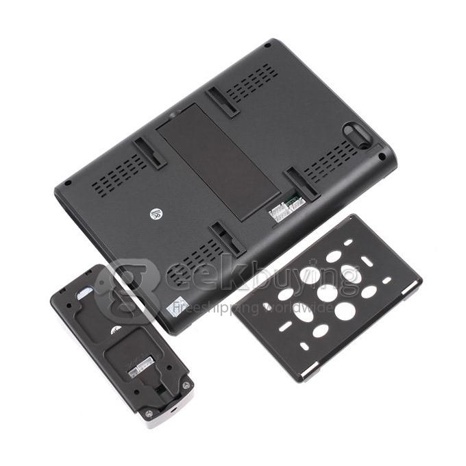 7 Inch Video Door Phone Doorbell Kit 1-Camera 1-Monitor (Calls, Intercom, Unlock, Monitor, Night Vision) - SY801MA11