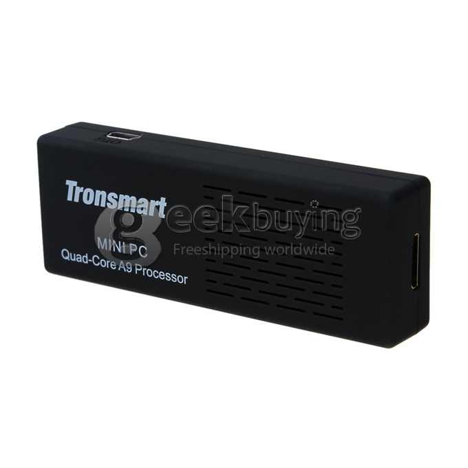Tronsmart MK908 Google Android 4.2 Mini PC TV Box RK3188 Quad Core 2G/8G BT Black