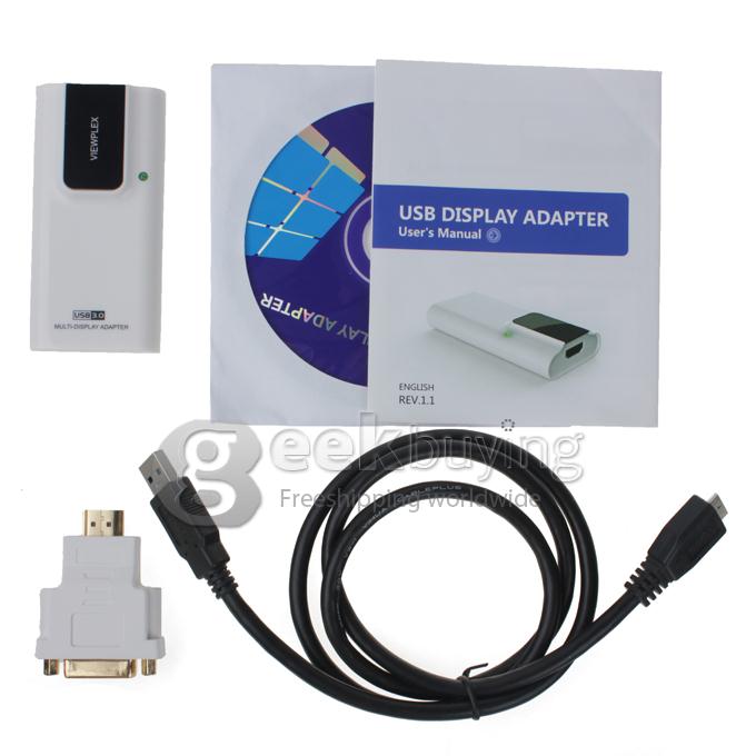 USB 3.0 micro B Female to HDMI Female Display Adapter
