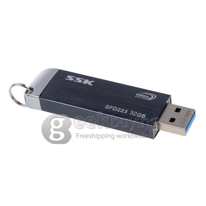 (SSK)SFD223 Super Speed 32GB USB 3.0 Flash Drive USB Memory Stick