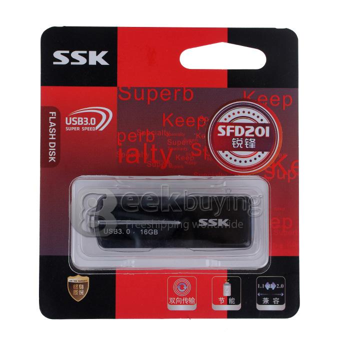 (SSK)SFD201 Super Speed 16GB USB3.0 Flash Drive USB Memory Stick(1002)