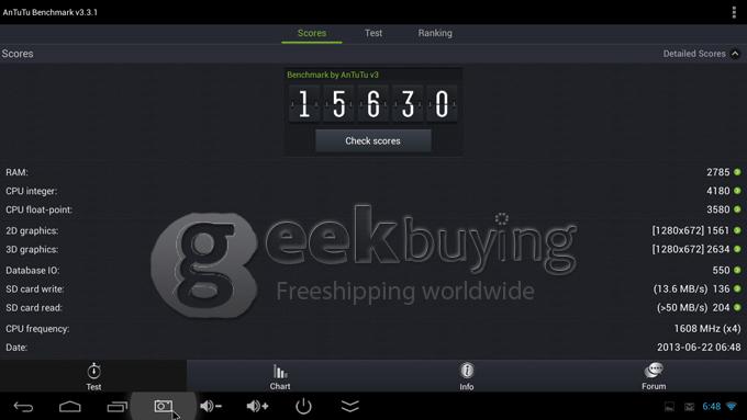 CX-919II GM282 RK3188T Quad Core Google Android 4.2 1.4GHz Mini TV BOX Dongle 2G/8G Dual External WiFi Antenna Bluetooth - Black