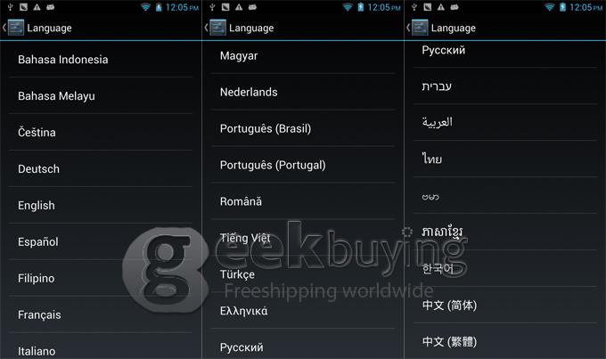 Cubot GT99 MTK6589 Quad Core 1.2GHz 4.5Inch Android 4.2 OS Smartphone 1GB RAM 4GB ROM HD Screen 12.0MP Camera with 3G/GPS-Black