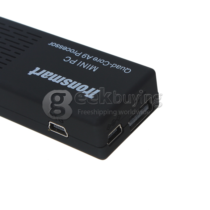 Tronsmart MK908 Google Android 4.2 Mini PC TV Box RK3188 Quad Core 2G/8G BT Black