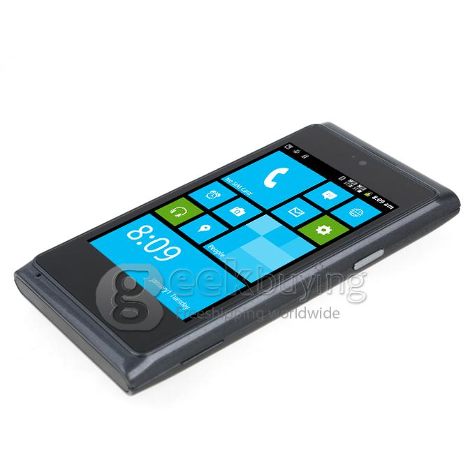 Mini 920 3.5Inch Capacitive Screen SC6820 1.0GHz Smartphone 2.0MP Camera Android 2.3 OS with WiFi/Bluetooth - Grey