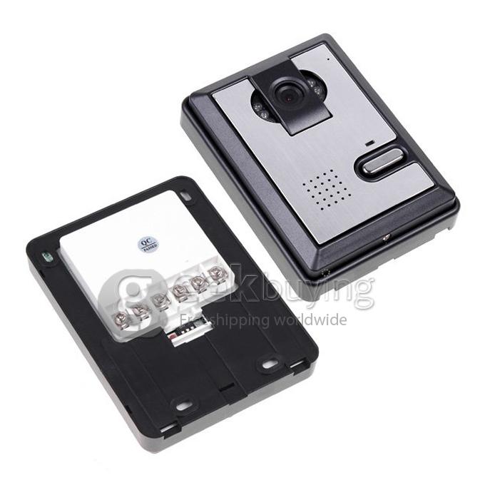 2.4GHz Wireless 3.5 TFT Doorbell Door Phone Intercom System(Calls, Intercom, Unlock, Monitor, Night Vision) - White