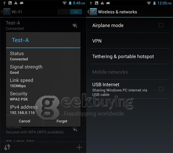 Cubot GT99 MTK6589 Quad Core 1.2GHz 4.5Inch Android 4.2 OS Smartphone 1GB RAM 4GB ROM HD Screen 12.0MP Camera with 3G/GPS-Black