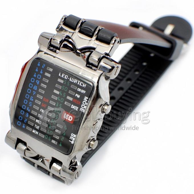 led watch square