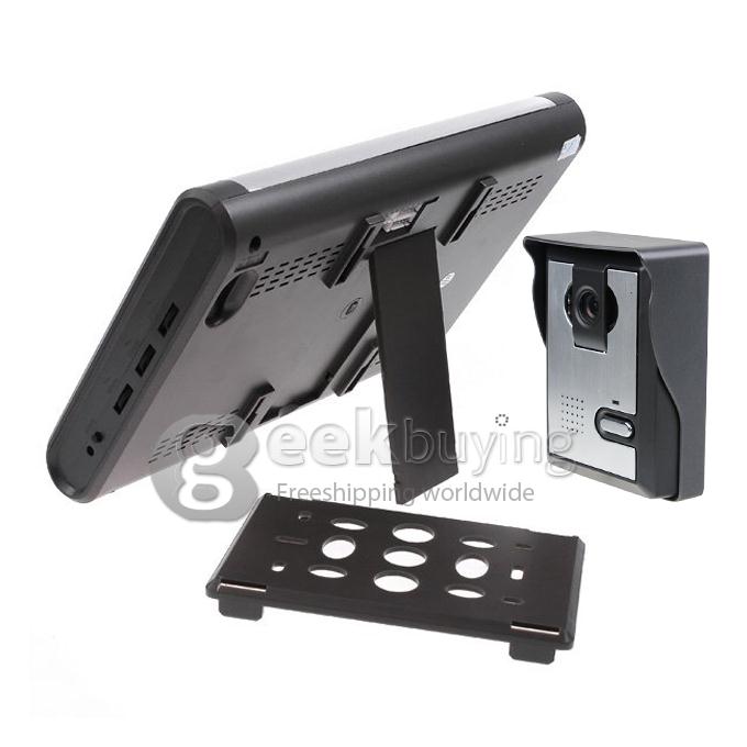 7 Inch Video Door Phone Doorbell Kit 1-Camera 1-Monitor (Calls, Intercom, Unlock, Monitor, Night Vision) - SY801MA11