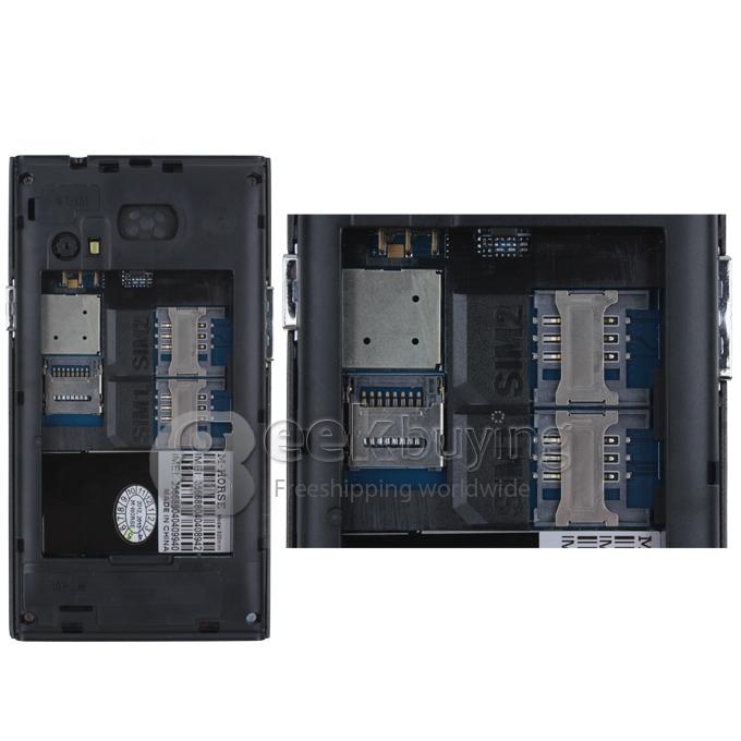 Mini 920 3.5Inch Capacitive Screen SC6820 1.0GHz Smartphone 2.0MP Camera Android 2.3 OS with WiFi/Bluetooth - Grey