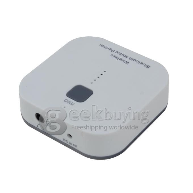 Wireless Bluetooth 3.0 Music Partner Receiver with 3.5mm Port Handsfree for iPad iPhone Mobile Phone