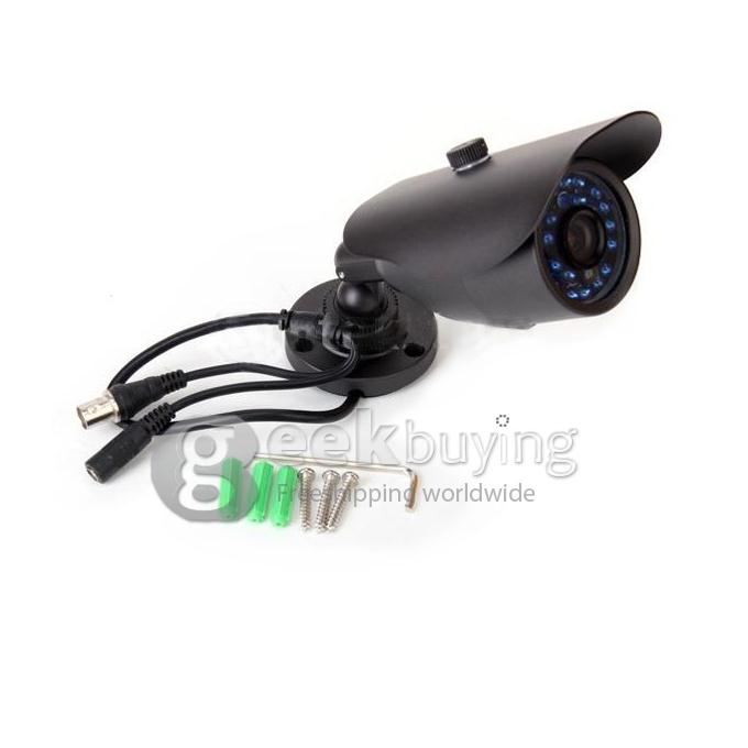1/3 CMOS 3.6mm Lens 600TVL 24LED High Intensity Infrared Night Vision Security Outdoor Waterproof CCTV Camera SX-5024B
