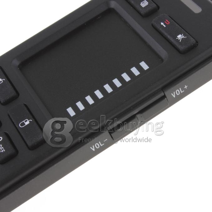 IR-100-RF 2.4G Wireless MINI Keyboard with Number and Touchpad Mouse - Black