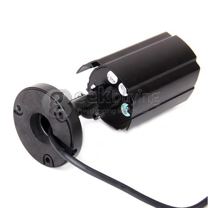 1/3 CMOS 3.6mm Lens 600TVL 24LED High Intensity Infrared Night Vision Security Waterproof CCTV Camera