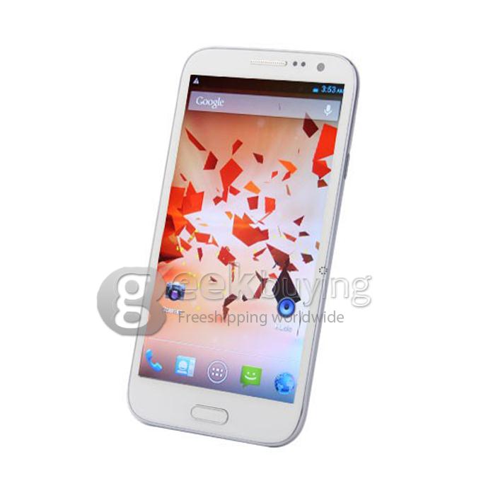 Bluebo B6000 5.7Inch IPS HD Screen MTK6589T Smart Phone 1GB RAM+8GB ROM 12.6MP Camera Android 4.2.1 3G/GPS - White