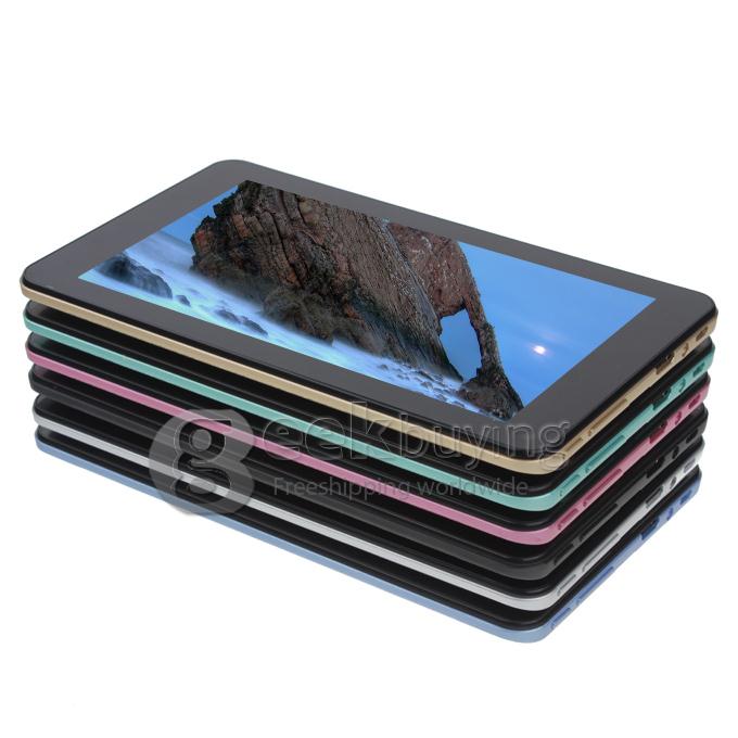 VIA V7 7 inch WM8880 Cortex-A9 Dual Core 1.5GHz Tablet PC Android 4.2 OS 512M/4G Dual Camera 1080P MID - Purple (V7 Series)