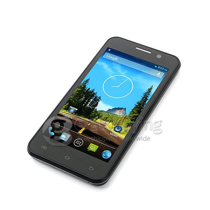Bundle THL W100 4.5 Inch IPS QHD Capacitive Screen MTK6589 Smart Phone 1GB RAM+4GB ROM + Screen Protector + Cover Case